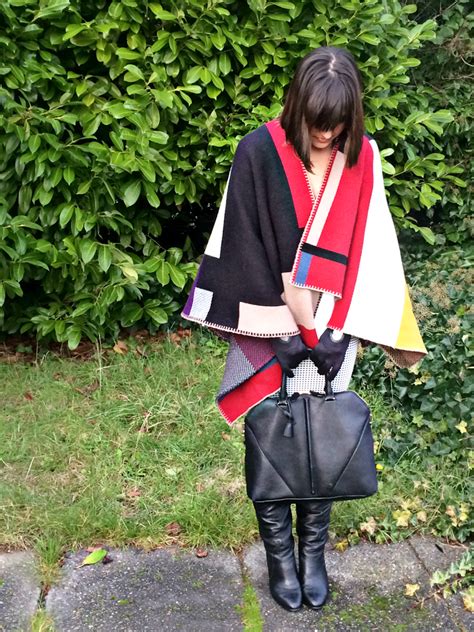 burberry poncho initials replica|The Burberry Poncho Blanket Coat: The Best Knock.